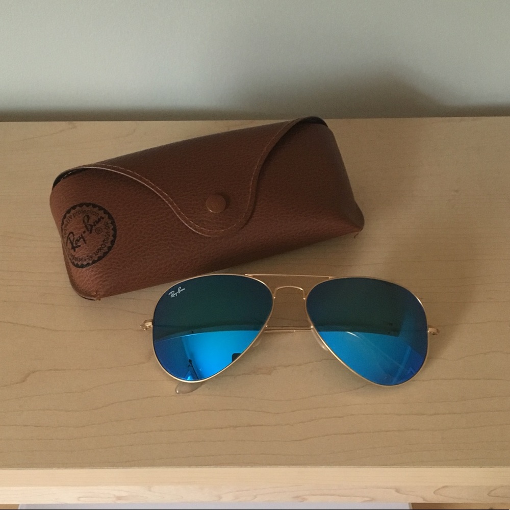 Ray-ban Blue Mirror Original Aviator